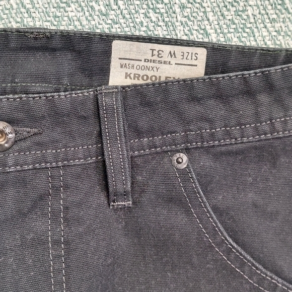 Diesel Krooley-A Regular Slim-Carrot 00NXY Jeans, 31, black - Picture 8 of 13